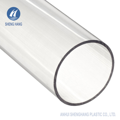 Plexiglass PMMA स्पष्ट Extruded एक्रिलिक ट्यूब OD10mm से OD300mm