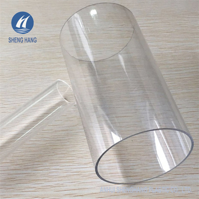 प्लास्टिक PMMA एक्रिलिक Plexiglass पारदर्शी सिलेंडर ट्यूब 100 मिमी आयुध डिपो