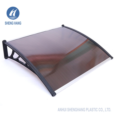 OEM आउटडोर पॉली कार्बोनेट Awnings प्लास्टिक ब्रैकेट