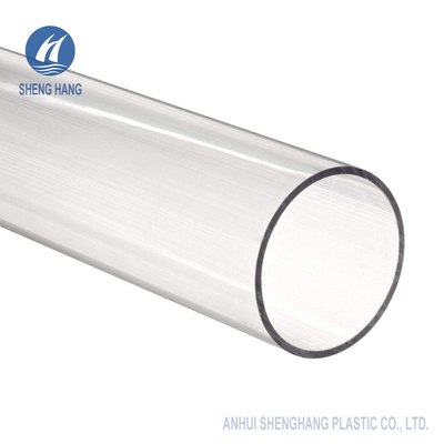 OD80mm Extruded एक्रिलिक ट्यूब उच्च पारदर्शिता PMMA